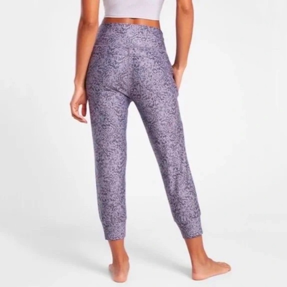 Athleta Lavender Patterned Joggers - image 2